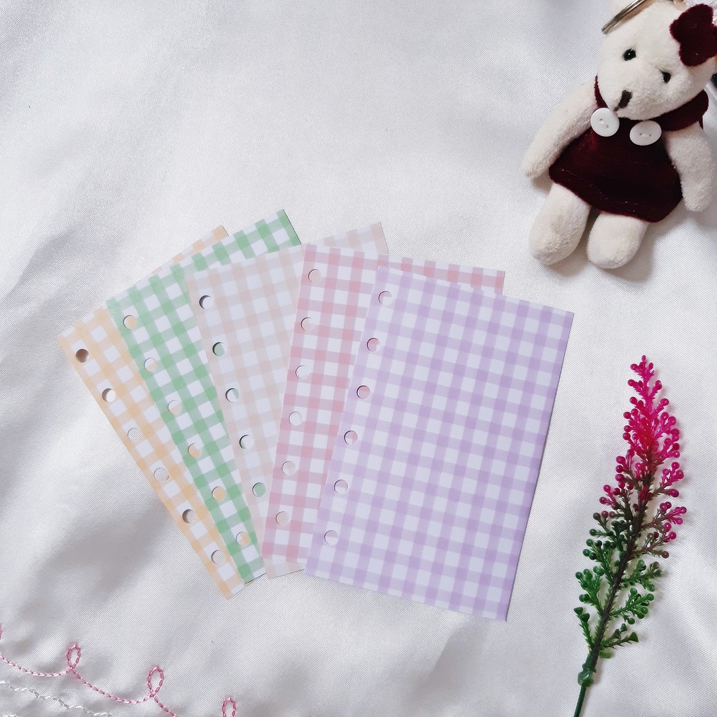 

A7 Loose Leaf Motif / Refill Binder / Orji (6 ring)