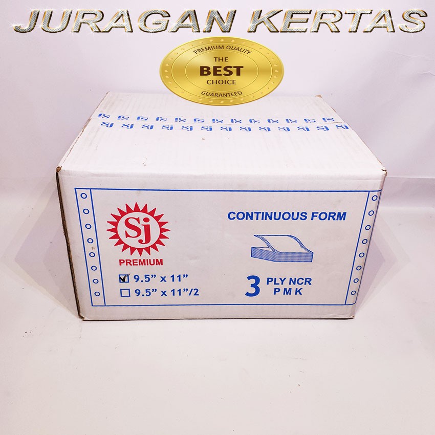 

CONTINUOUS FORM 9.5 X 11 3PLY SJ PREMIUM