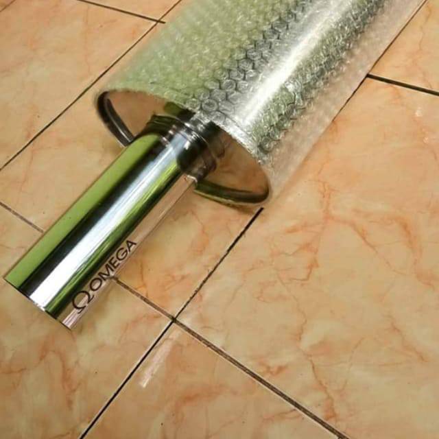 Muffler omega