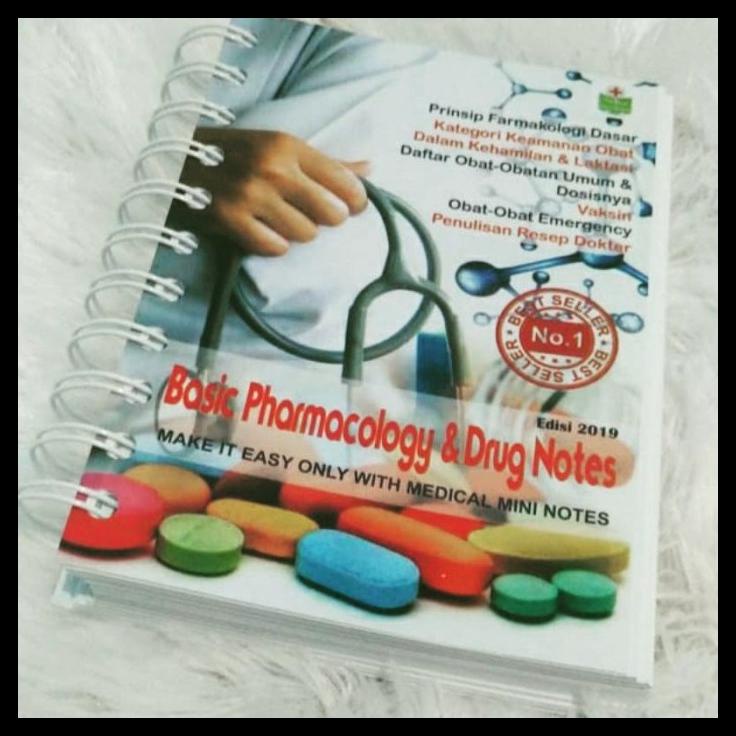 

TERBARUU!! Basic Pharmacology and Drug Notes Edisi 2019 Buku Saku Farmakologi Med TERLARIS