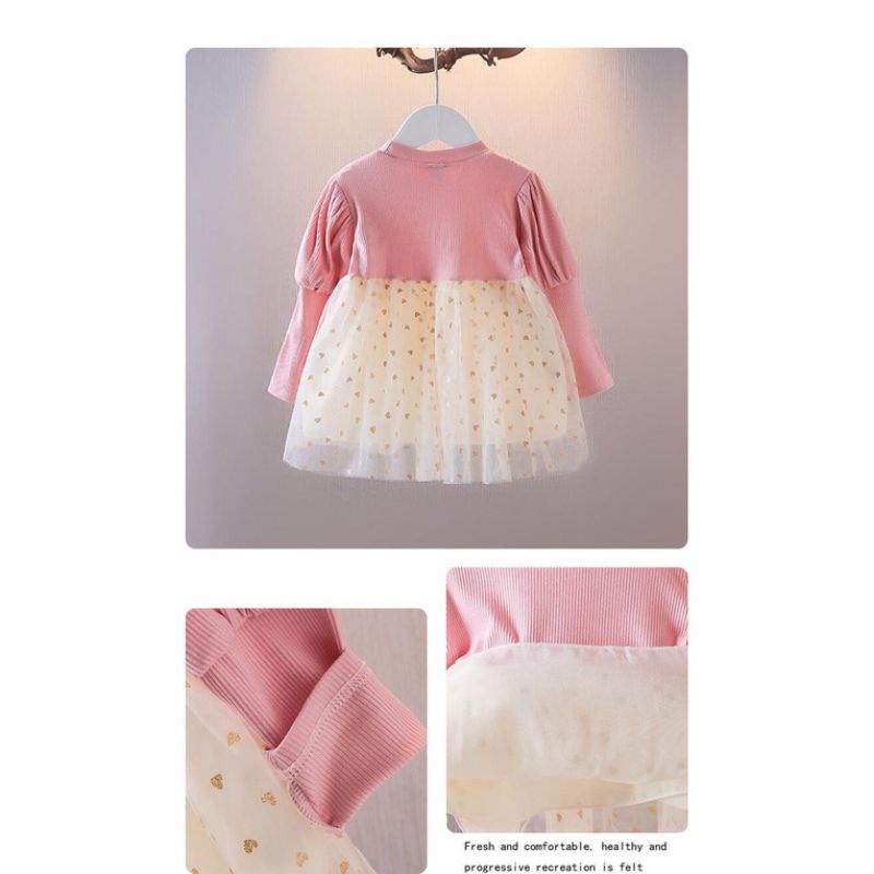 IMPORT Premium Dress Anak Bayi Perempuan Pesta Lucu 6 7 8 9 10 11 12 Bulan 1 2 3 Tahun-6