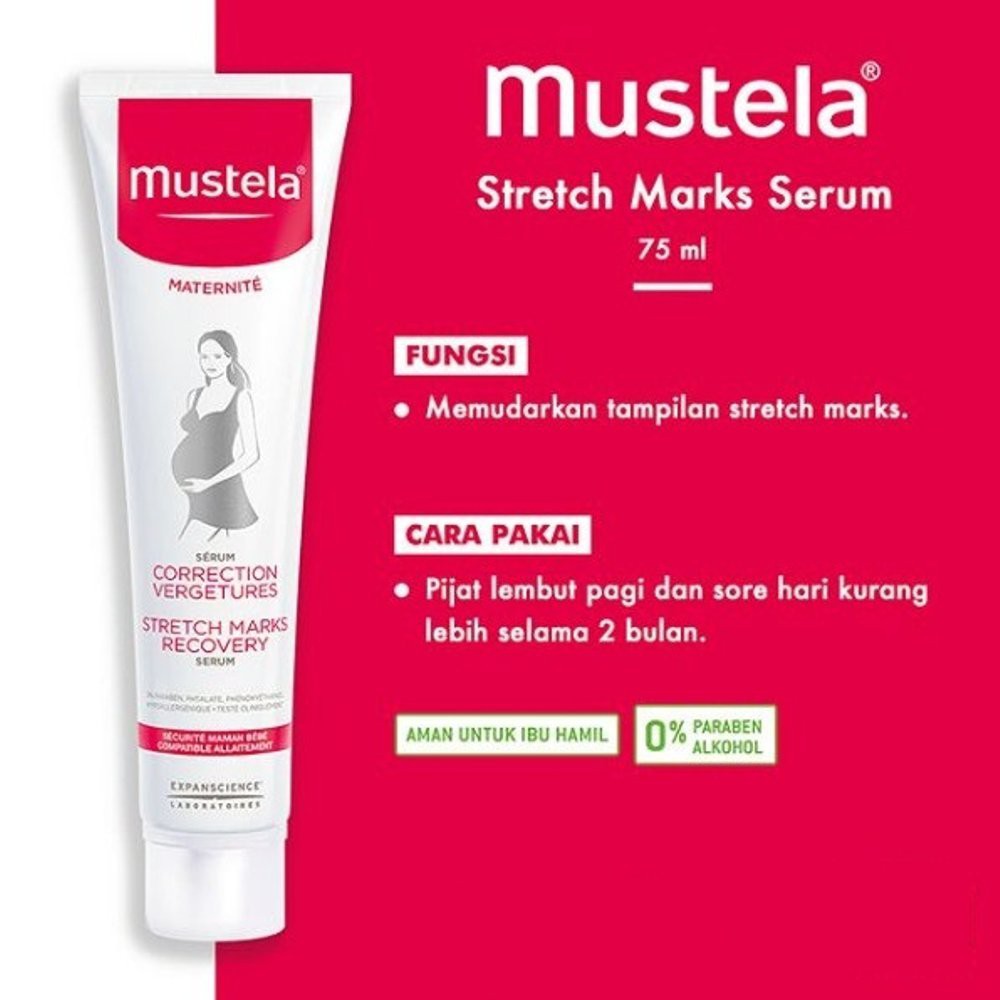 mustela stretch marks recovery serum