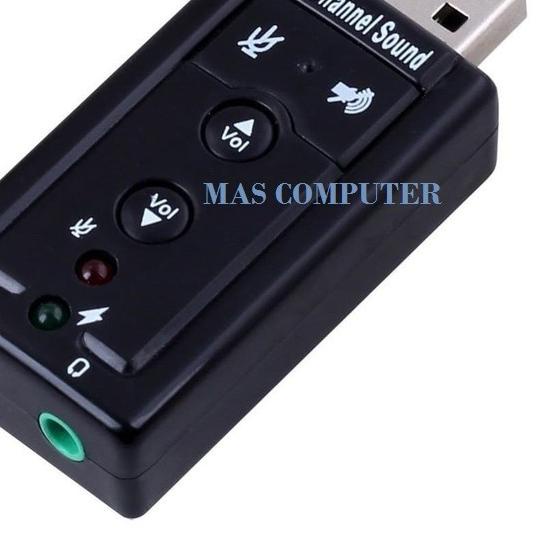 ♢ Soundcard Usb 7.1 Usb sound adapter V7.1 suport android ☈
