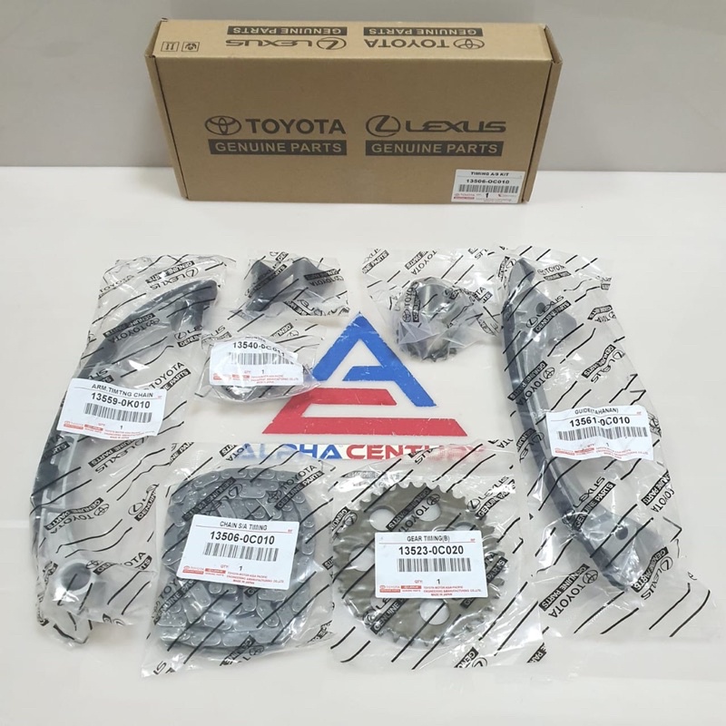 TIMING CHAIN SET RANTAI KETENG SET INNOVA INOVA HILUX FORTUNER GARANSI