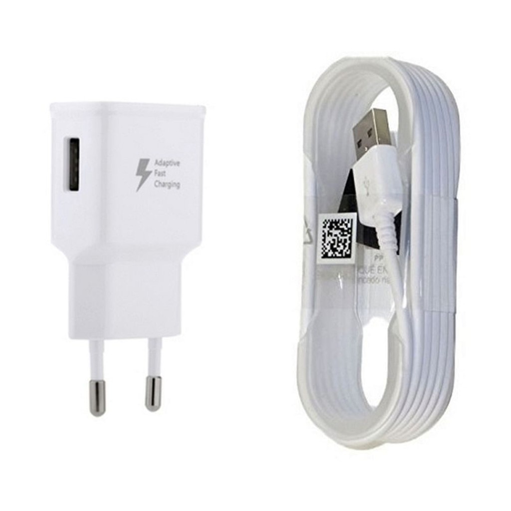 CHARGER SAMSUNG FAST CHARGING MICRO USB ORIGINAL CHARGER SAMSUNG J2 J4 J5 J6 J7 A3 A5 A7 2015 2016 ORIGINAL