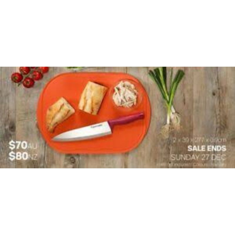 Tupperware cutting board