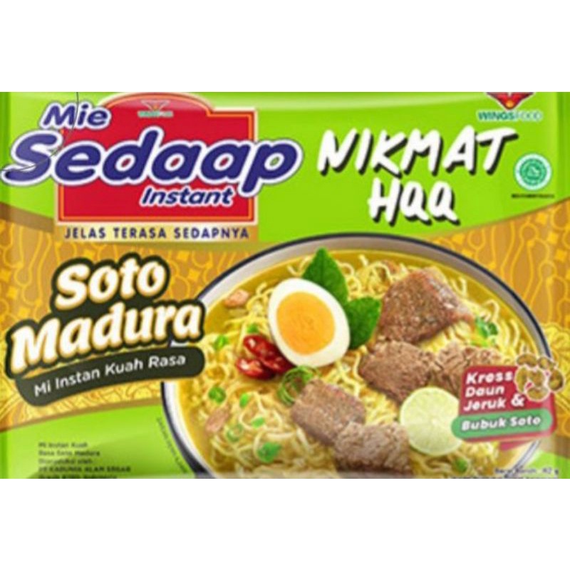 

Mie Sedaap Instant Soto Madura 82 gr