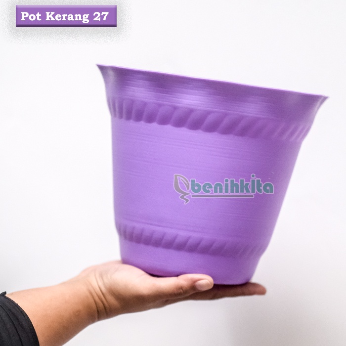 Pot Bunga Kerang 27 Warna-Warni - Lovenia