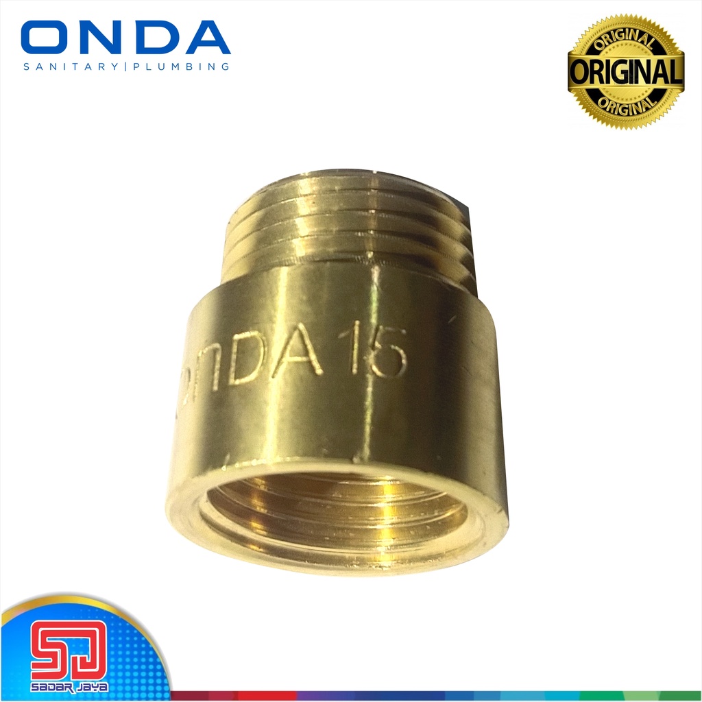 Onda Extension Piece EPG 1/2&quot; penyambung / konektor nipple pipa drat luar dalam Male x Female MxF