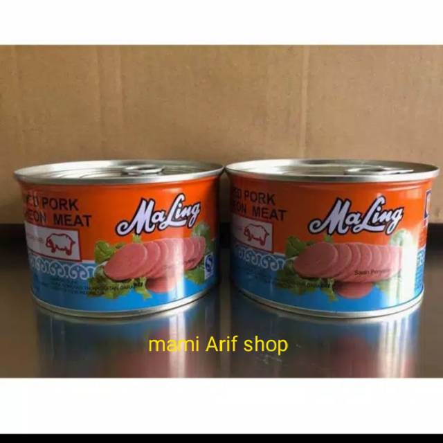 

Pork lunchean meat 180gr/maling/ham/non halal