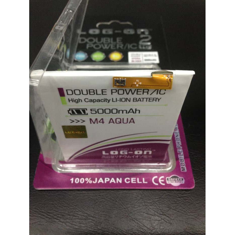 [termurah] Baterai Battery Sony Xperia M4 / M4 Aqua Dobel Power Log On 5000mah