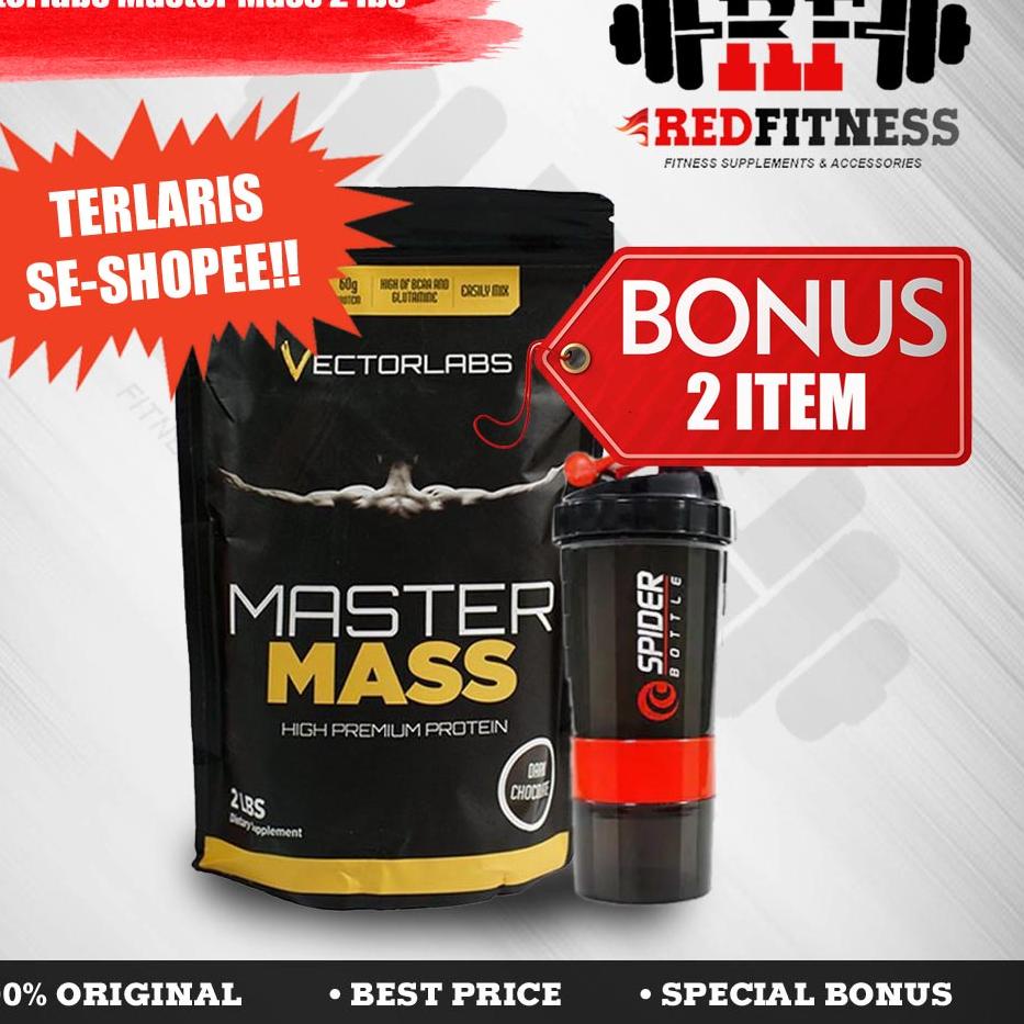 Dijual Murah 8CZU7 Vectorlabs Master Mass 2 lbs / Vector Labs Susu Weight Gainer Murah 2lbs 2lb 2 lb