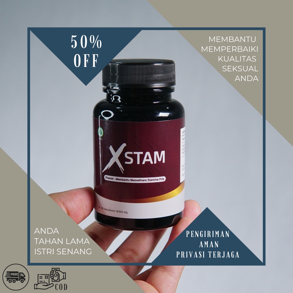 Jual Xstam Herbal Stamina Pria Stamina Pria Tahan Lama Penguat Sex