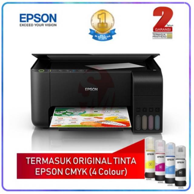 Printer Epson L3150 Printer EcoTank WiFi Multifungsi - Print Scan Copy Garansi Resmi FPTS33