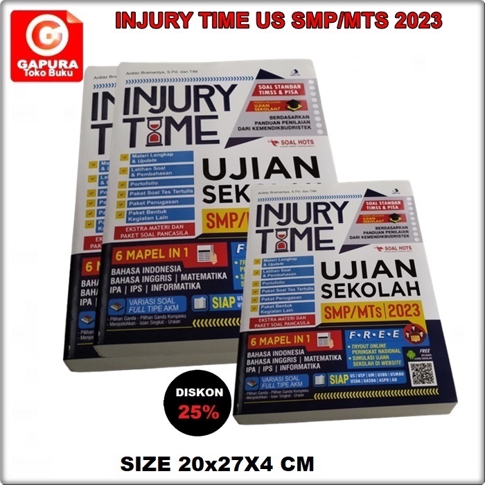 

INJURY TIME US SMP/MTS 2023 6 MAPEL IN 1