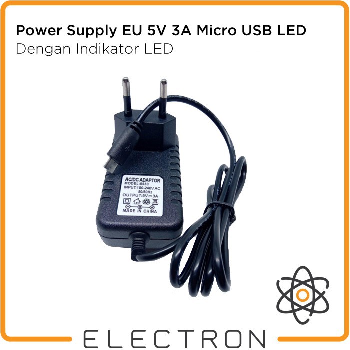 Power Supply 5V 3A Micro USB Raspberry Pi Adaptor Charger DC 5 A 3 V