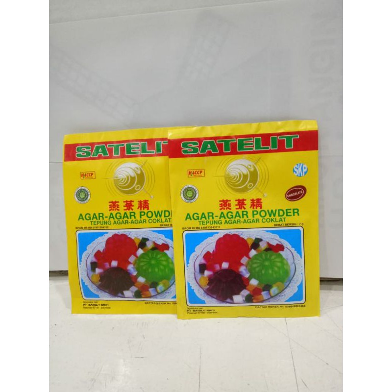 AGAR AGAR SATELIT COKLAT 7gr