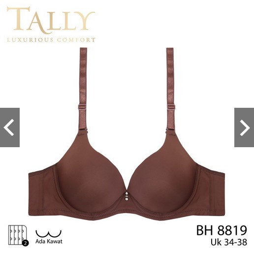 TALLY 8819 BRA Push Up Busa Tebal Berkawat BH Underwear