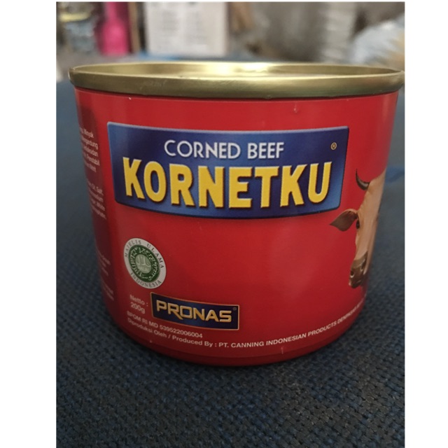 Kornetku Pronas Corned Beef Kornet Daging Sapi 200 gr