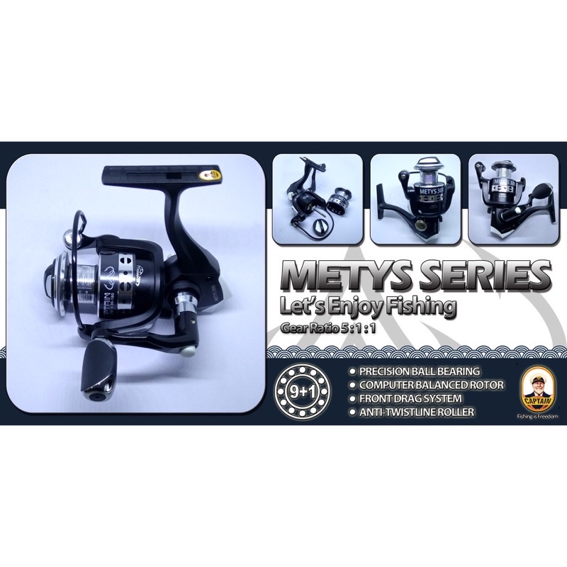 Reel Mettys 10  ball bearing
