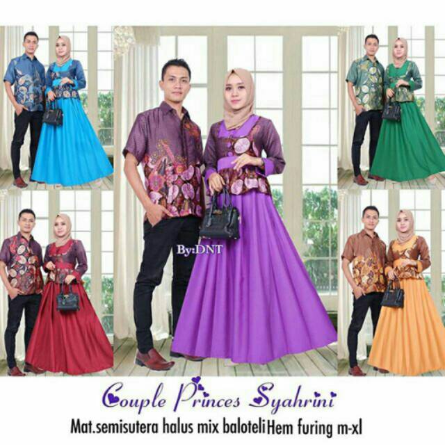 Couple batik semi sutra