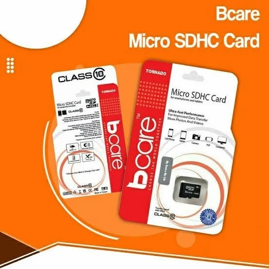 MicroSD Bcare Micro SD 64GB Memory Card MicroSD HC Class 10 100Mbps MicroSD