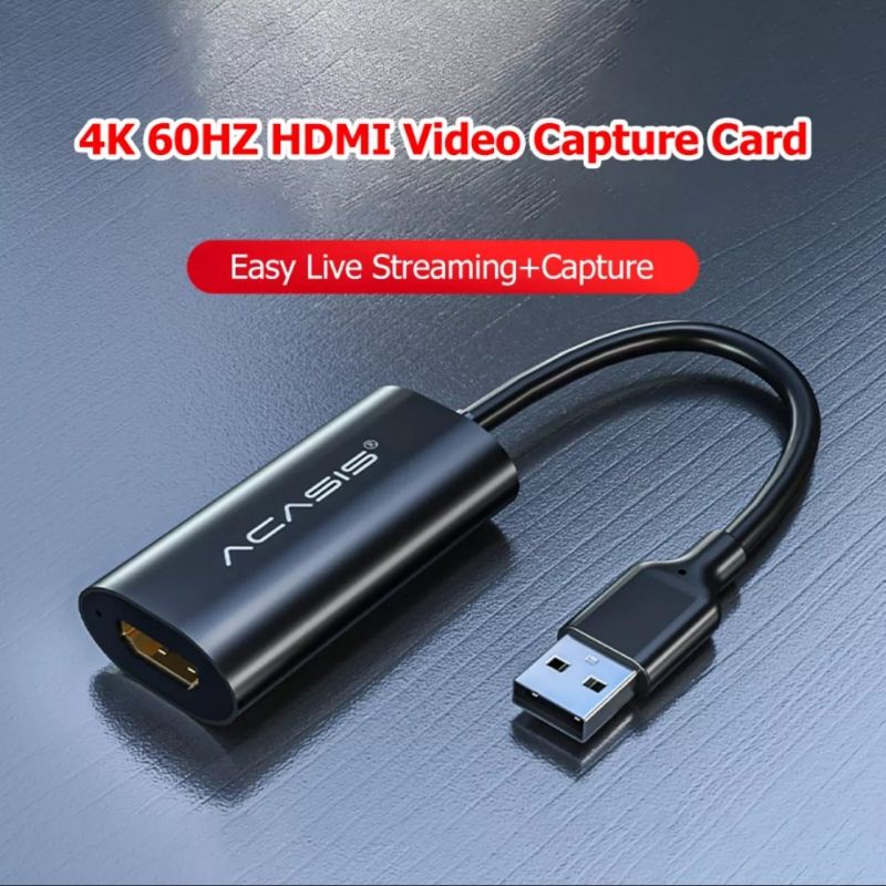 Acasis Hdmi usb capture vmix, obs, zoom, dll