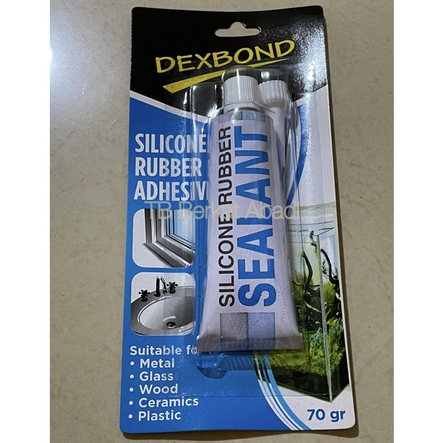 

Lem Kaca Sealant DEXBOND / Lem Silicone Rubber Adhesive / Lem Kaca Besar Kecil