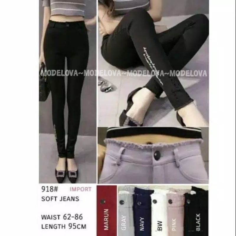 MDLV ~ 918 SOFTJEANS // CELANA JEANS IMPORT // FASHION WANITA IMPORT