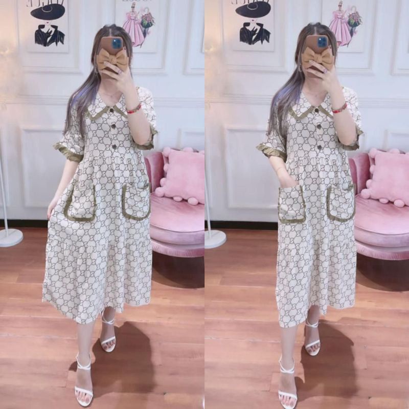 NEW DRESS VIRAL DRESS SAKU DASTER GC SAKU