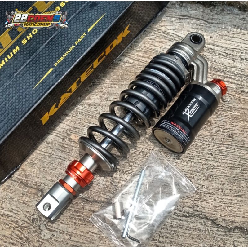 Shock Tabung Katecok Ktc Xtreme click rebound 330mm Double click Vario Beat Scoopy Mio Genio dll