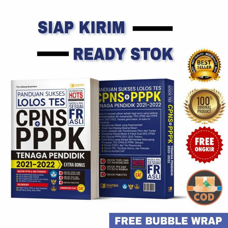 Buku CPNS Tenaga Pendidik Model Hots Terbitan tahun 2021