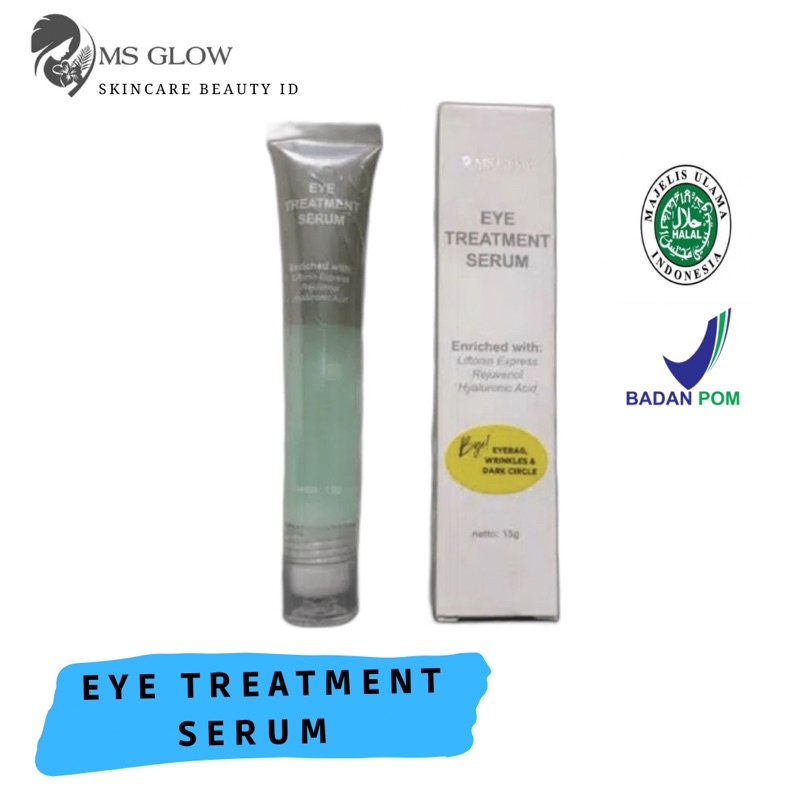MS GLOW EYE TREATMENT SERUM / EYE CREAM MS GLOW