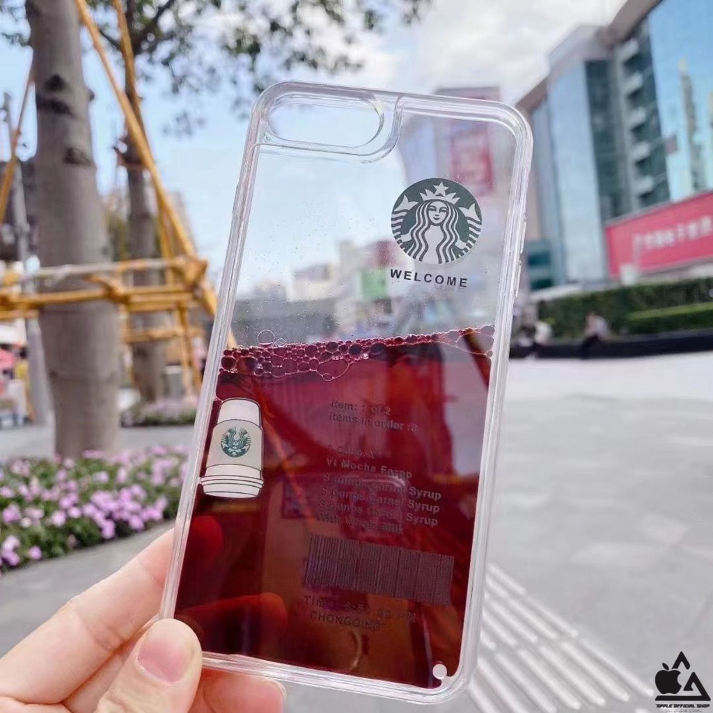 Softcase Lucu 3D Cup Coffee Starbucks iPhone 13 PRO MAX 12 PRO MAX 11 PRO MAX XR X XS MAX 7 7+ 8 8+ SE 2 3 6 6+ 14 PRO MAX PLUSSoft Clear Case Water Kopi Mocha Korean Bening SILIKON MEWAH