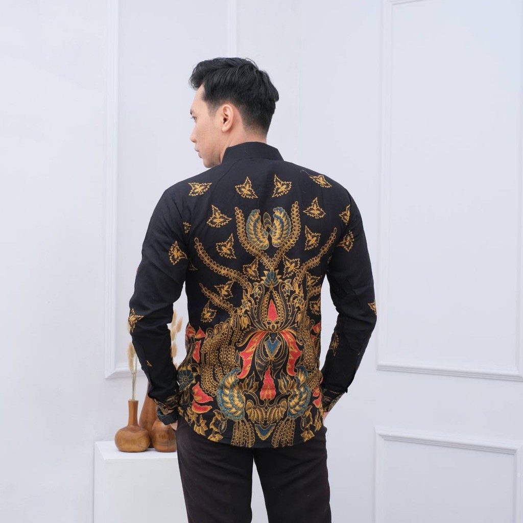 KEMEJA BATIK SLIM FIT PRABUSENO BATIK PRIA SLIMFIT TERBARU PREMIUM MODERN SOLO