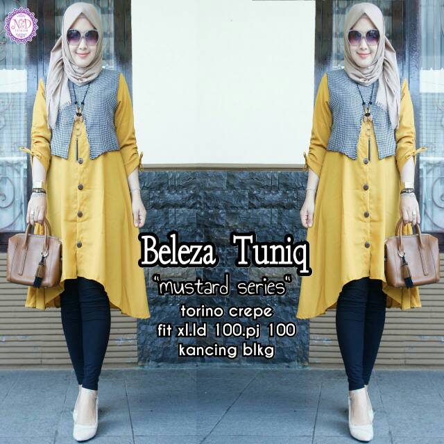 BELEZA TUNIK TORINO CREPE PREMIUM QUALITY