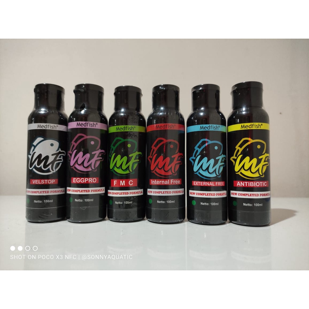 Obat / Ikan Hias / Discus / Manfish / Medfish / 100ml