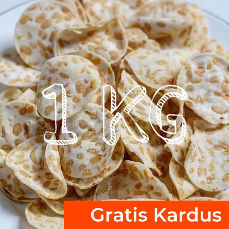 

[Snack] Keripik Tempe Sagu Original 1000gr