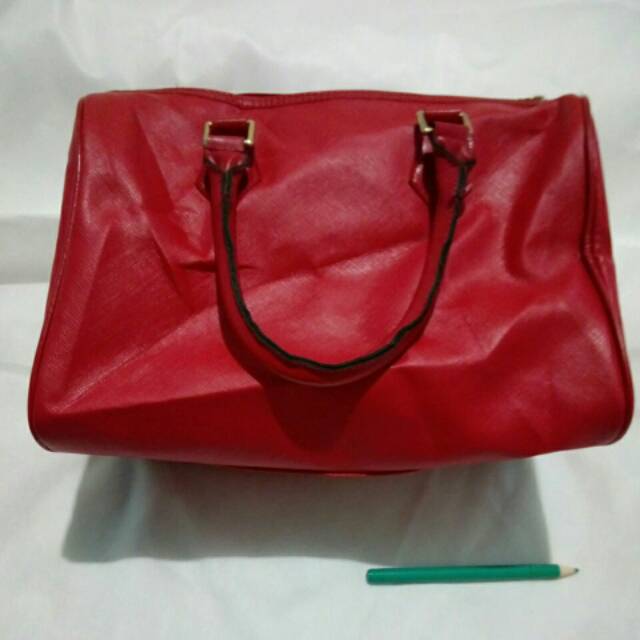 7897 tas wanita murah merah ex display