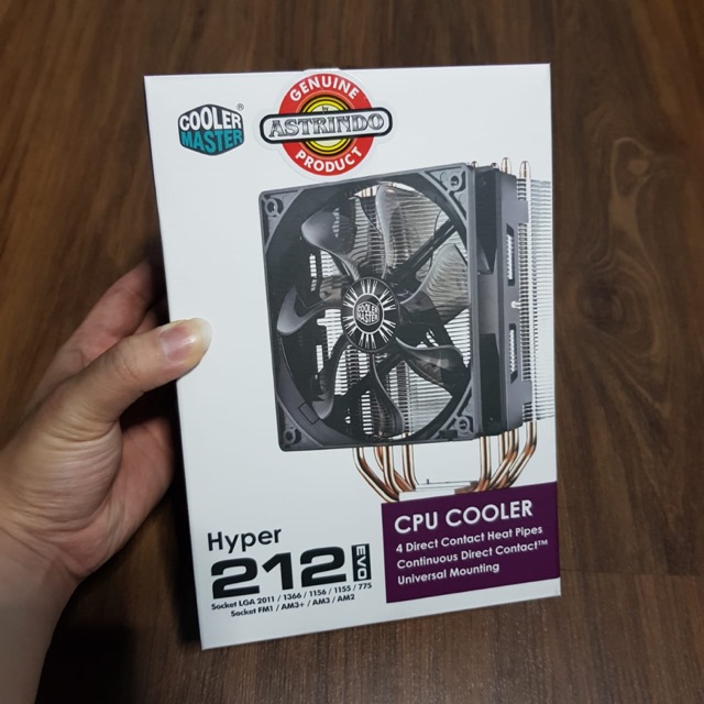 HSF Cooler Master Hyper 212 Evo AMD Intel CPU