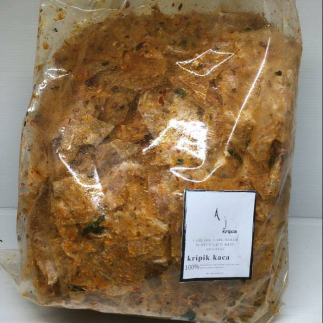 

COD YUK Keripik kaca ukuran 1kg-1/2kg dengan banyak varian rasaa