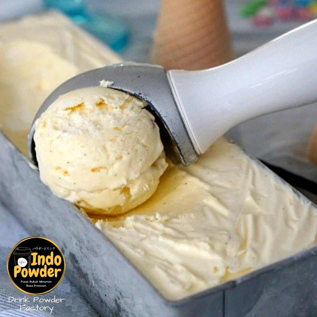 Vanilla HARD ICE CREAM Powder 1Kg - Bubuk Ice Cream Vanilla 1Kg - Bubuk Es Krim