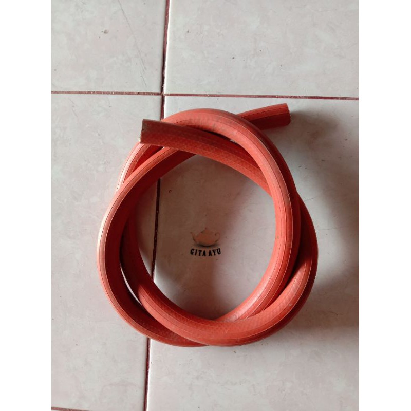 Selang Gas LPG 3 Lapis Primaflex Per Meter + 2 Klem/2 Meter