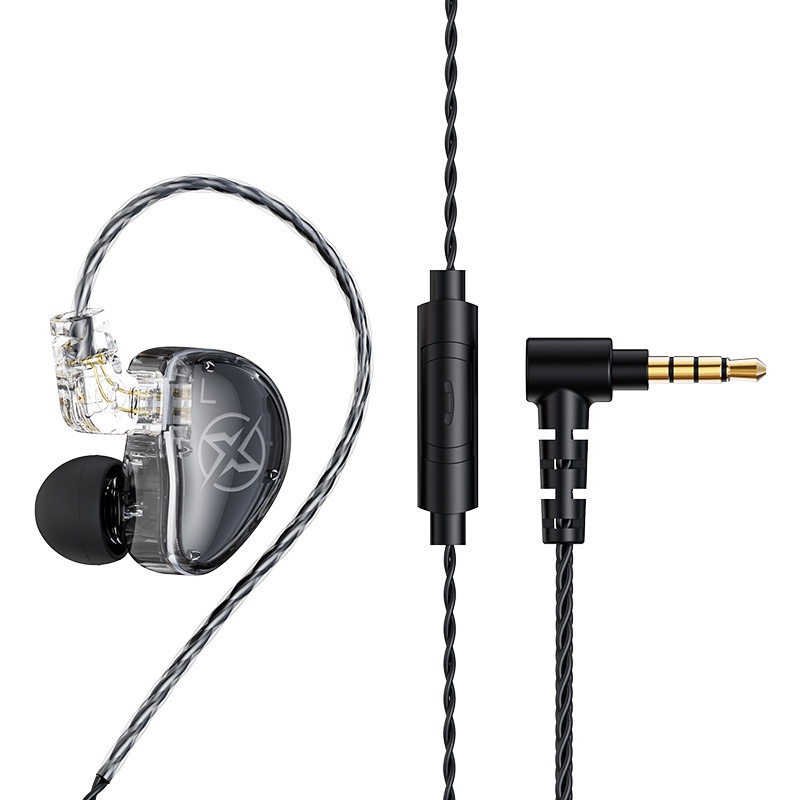 Im3 X Earphone In Ear HIFI Dinamis Besar 9mm Dengan Kabel Upgrade Bisa Dilepas Untuk Olahraga