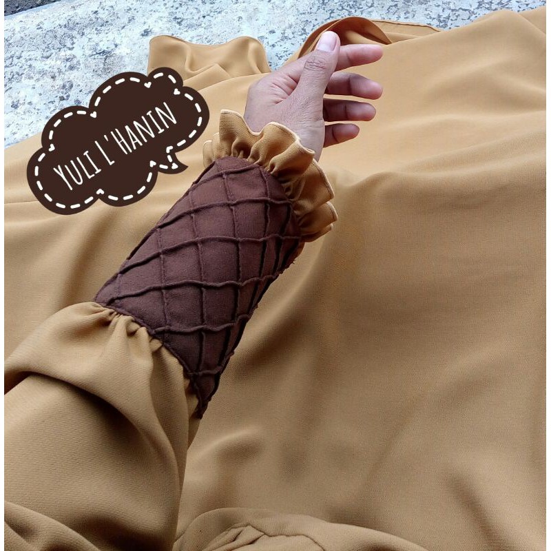 Gamis wollycrepe caltri 015