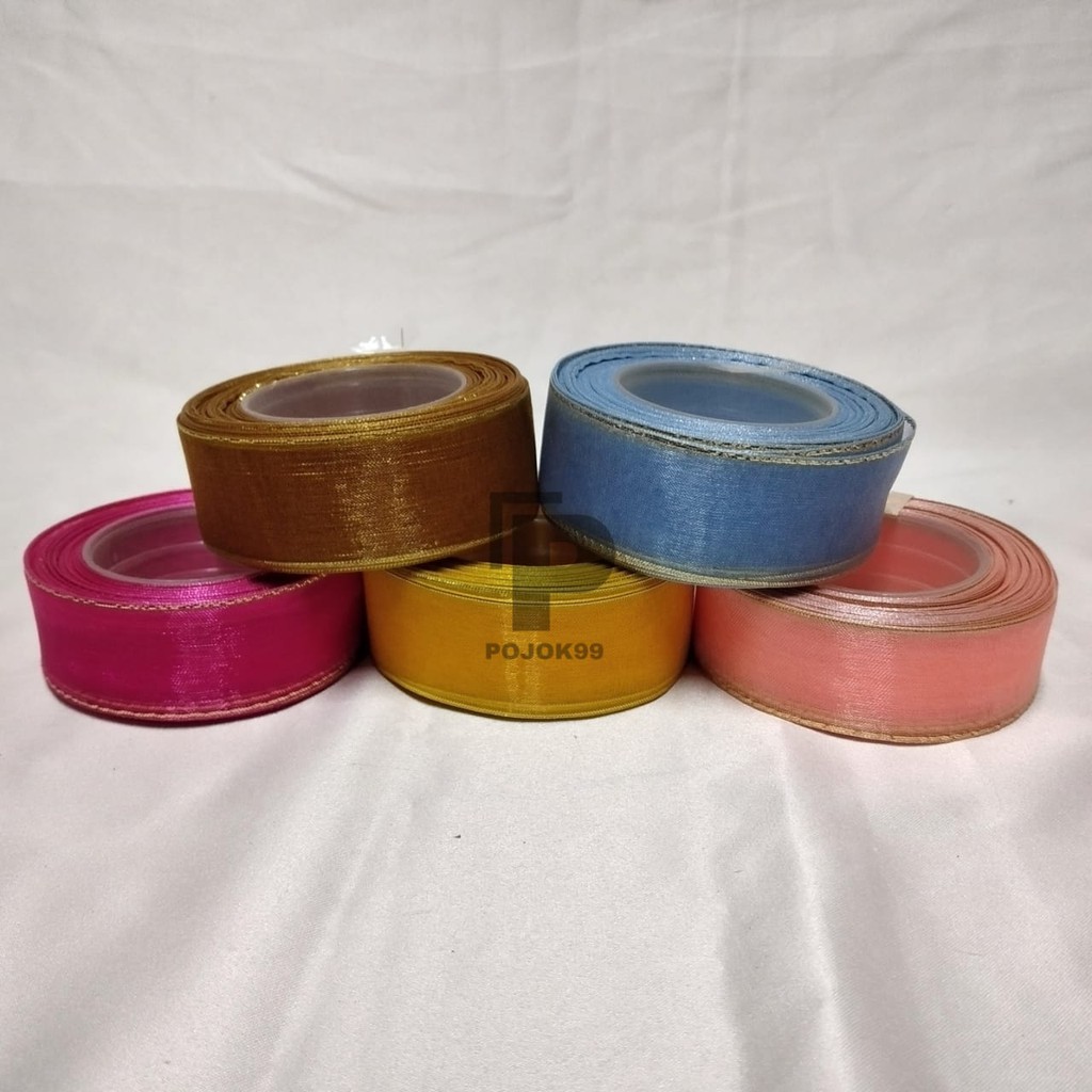 

Pita Organdi Lebar 2,5cm (Harga per Meter)