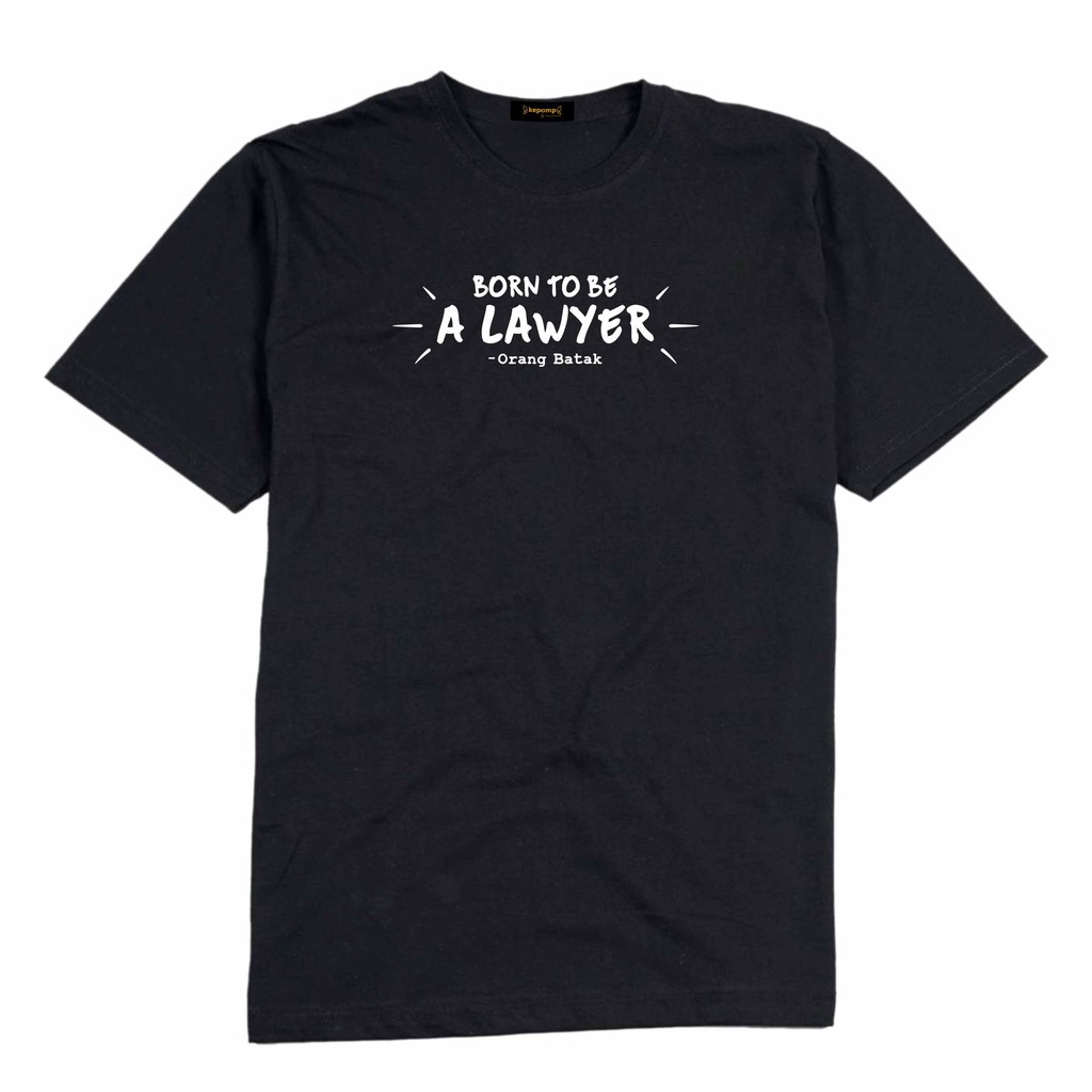 Kepomp Exclusive Kaos Tshirt Lawyer Unisex Bigsize