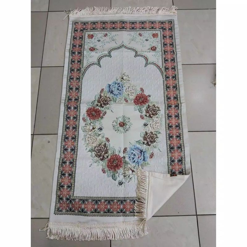 sajadah premium genova motif pirlanta/sajadah seserahan