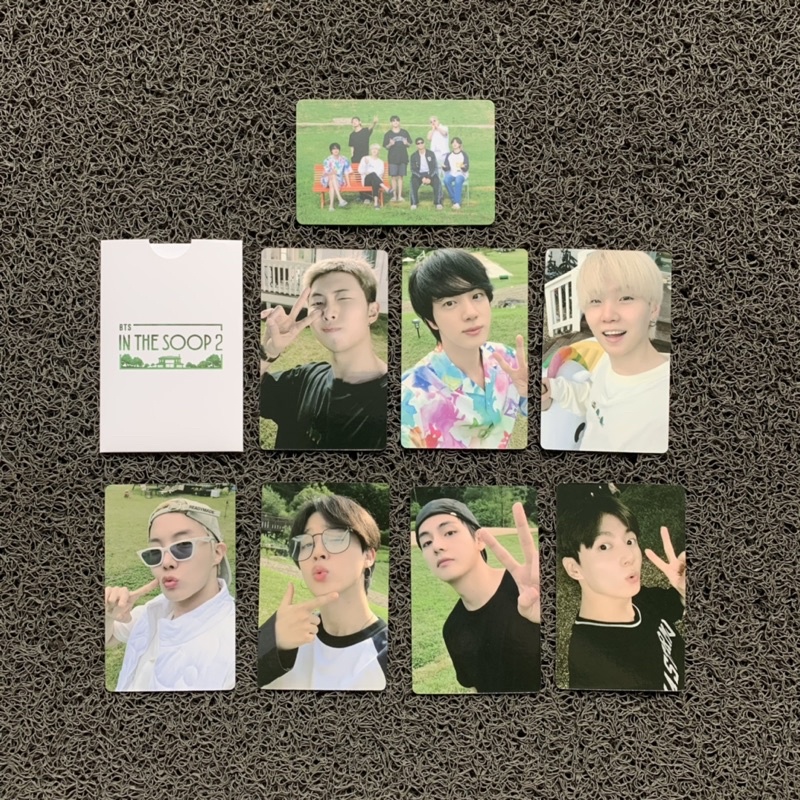 [OFFICIAL] READY PHOTOCARD BTS IN THE SOOP 2 JUNGKOOK TAEHYUNG JIMIN JIN SUGA J-HOPE RM