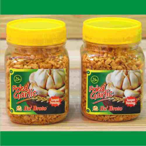 

READY CIKARANG 09 NOV 2024 - BAWANG PUTIH GORENG FRIED GARLIC BU BROTO BANDUNG BEST SELLER SALE PROMO ORIGINAL GIFT PARCEL HITS